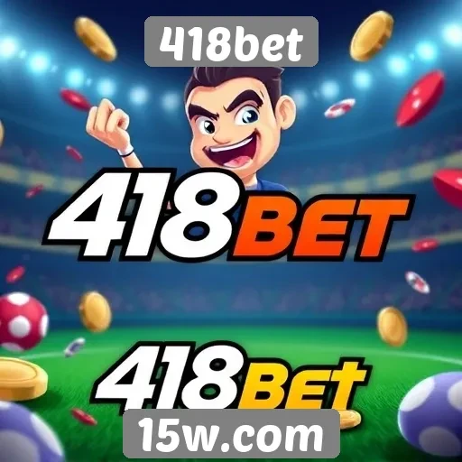Variedade de jogos disponíveis no 418bet